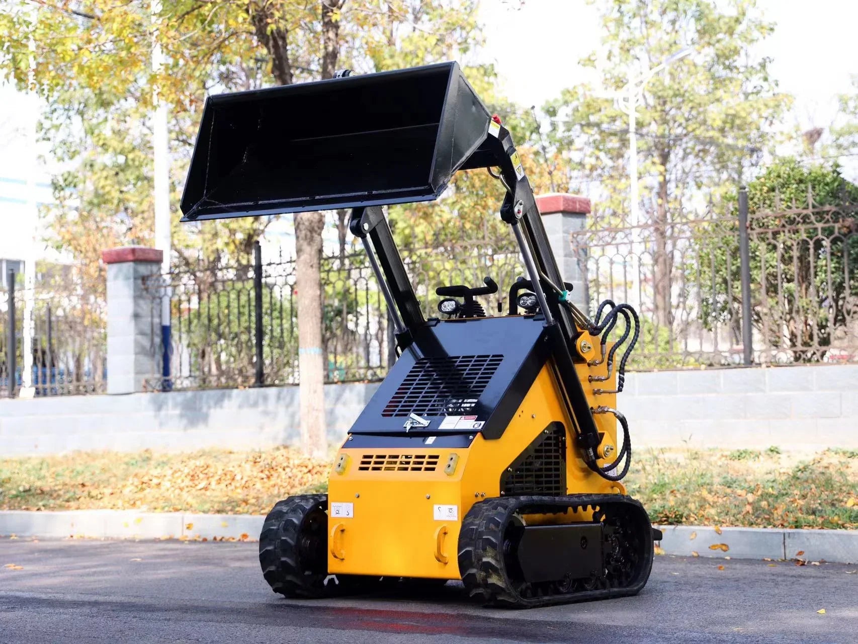 Mini Skid steer loaders/ digger twin lever system Machine - Hankemotor - AU