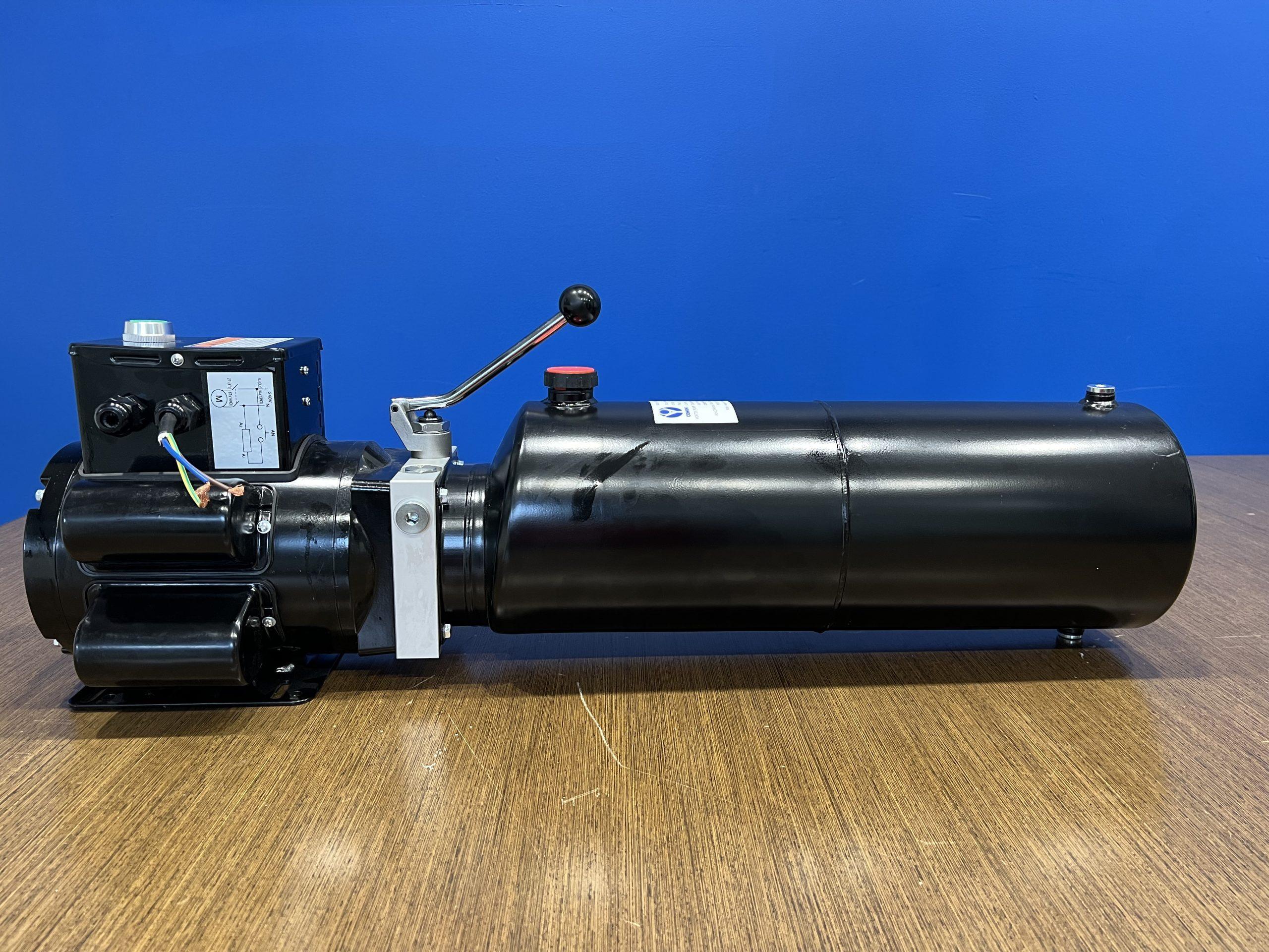 3PH 12L Hydraulic Power Unit Auto Horizontal Cast iron Pump Vehicle Car Hoist Lift - Hankemotor - AU