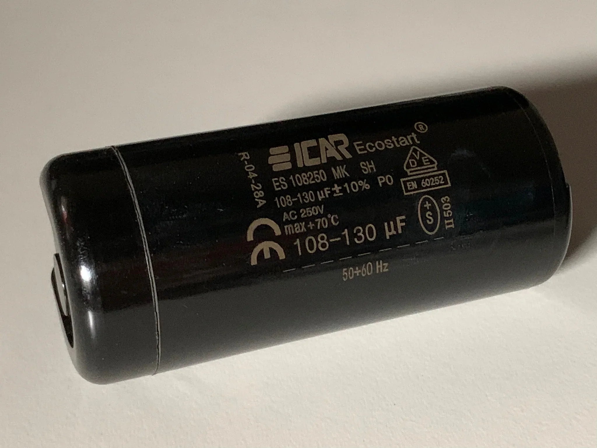 ICAR quality starting capacitor 250VAC 108UF to 130uf Motor Fan 50/60Hz - Hankemotor - AU