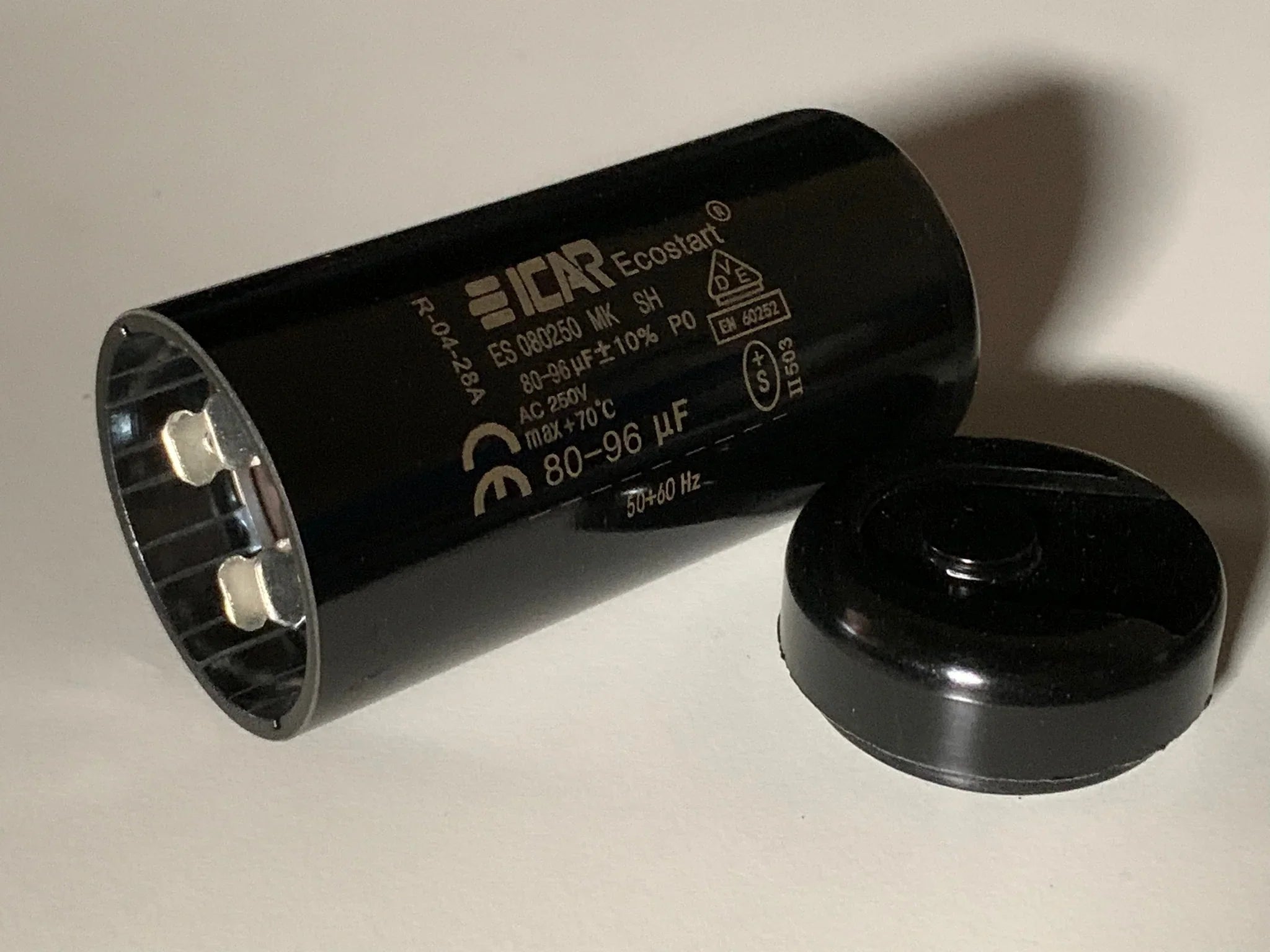 ICAR quality starting capacitor 250VAC 80UF to 96uf Motor Capacitor 50/60Hz - Hankemotor - AU