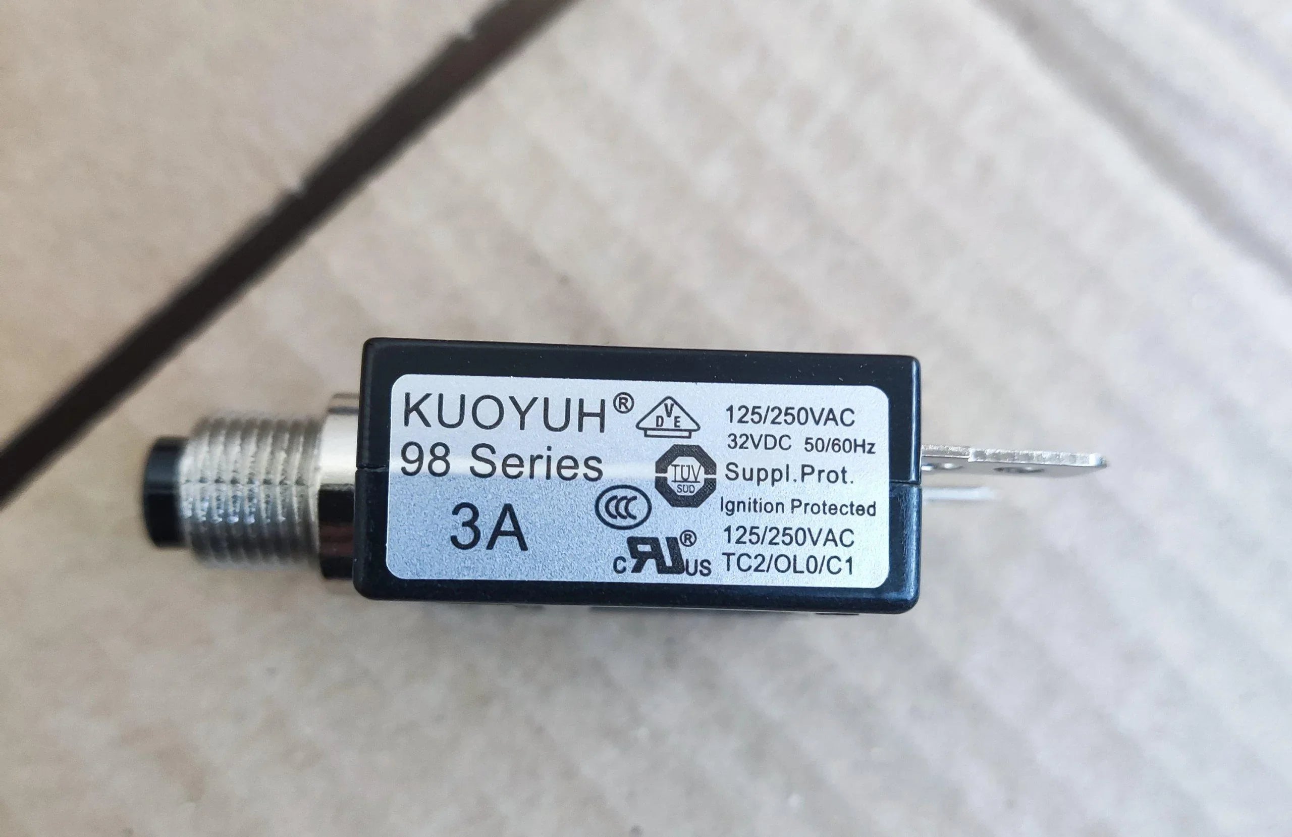 Overload Protector 5A-40A Thermal Overload Protector Reset Switch Fuse - Hankemotor - AU