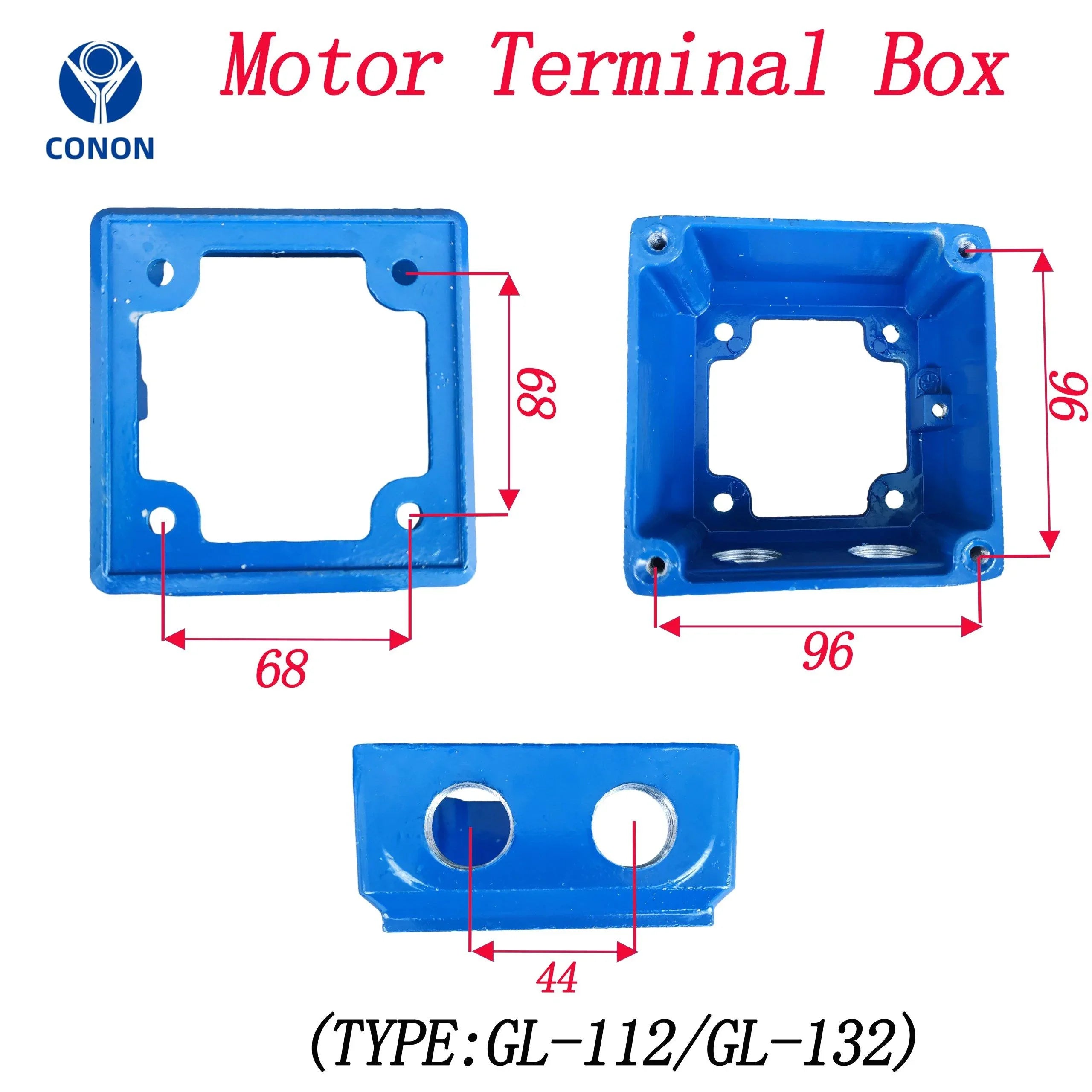 Motor Terminal Box 63-132 for Three phase motor - Hankemotor - AU