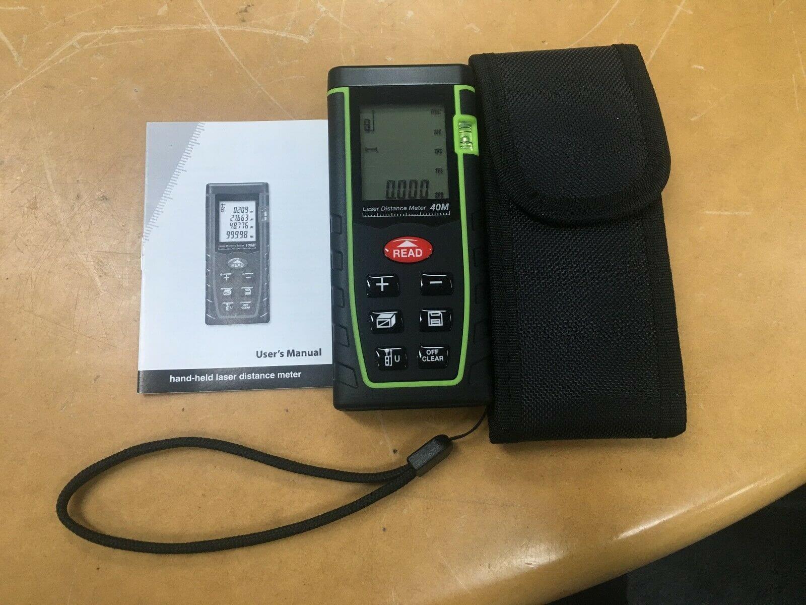 40M Laser Distance Meter builder measurement inspection tools quality accuracy - Hankemotor - AU