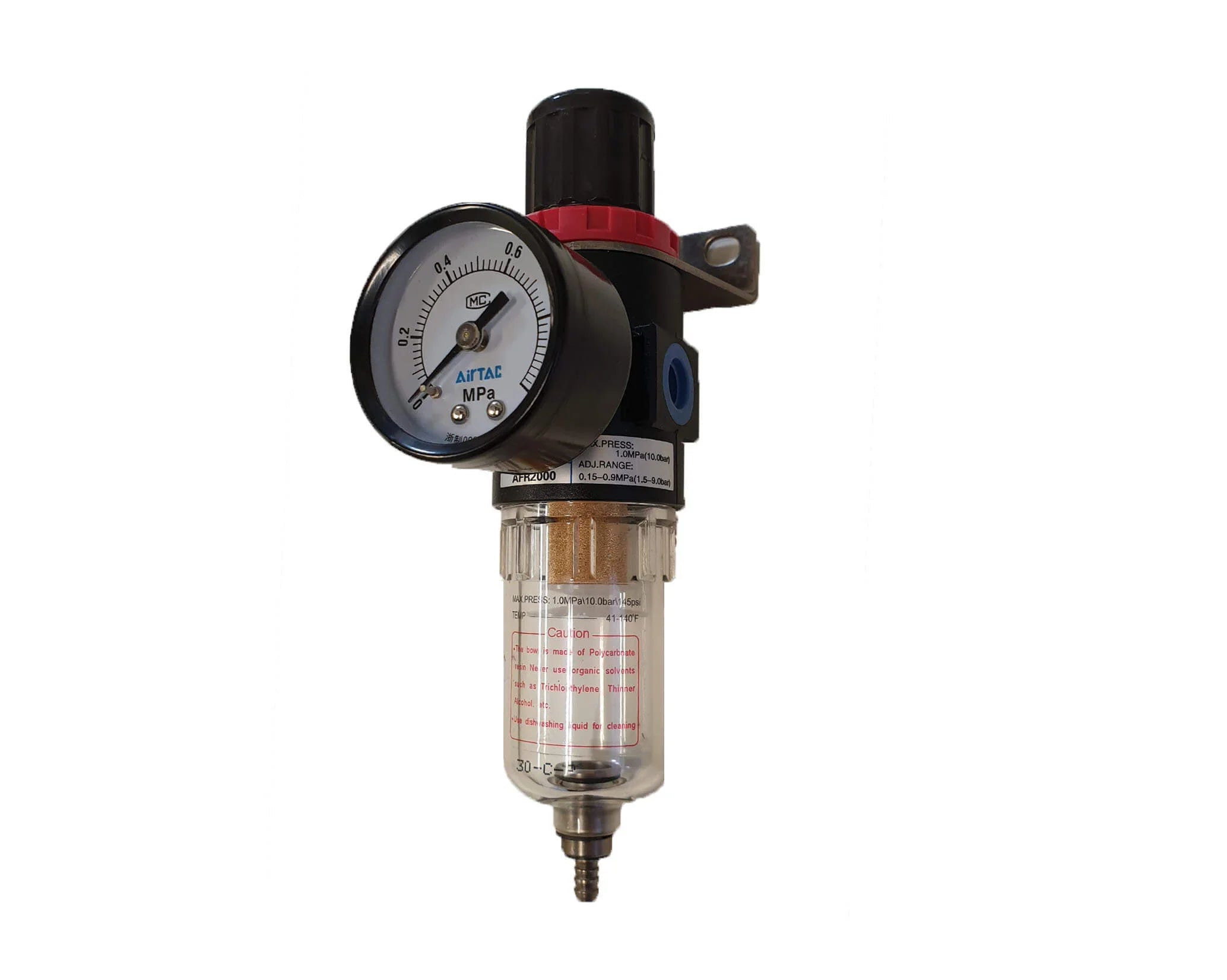 AIRTAC FRL Filter Regulator 1/4'' Air Source Processor Pressure Regulator - Hankemotor - AU