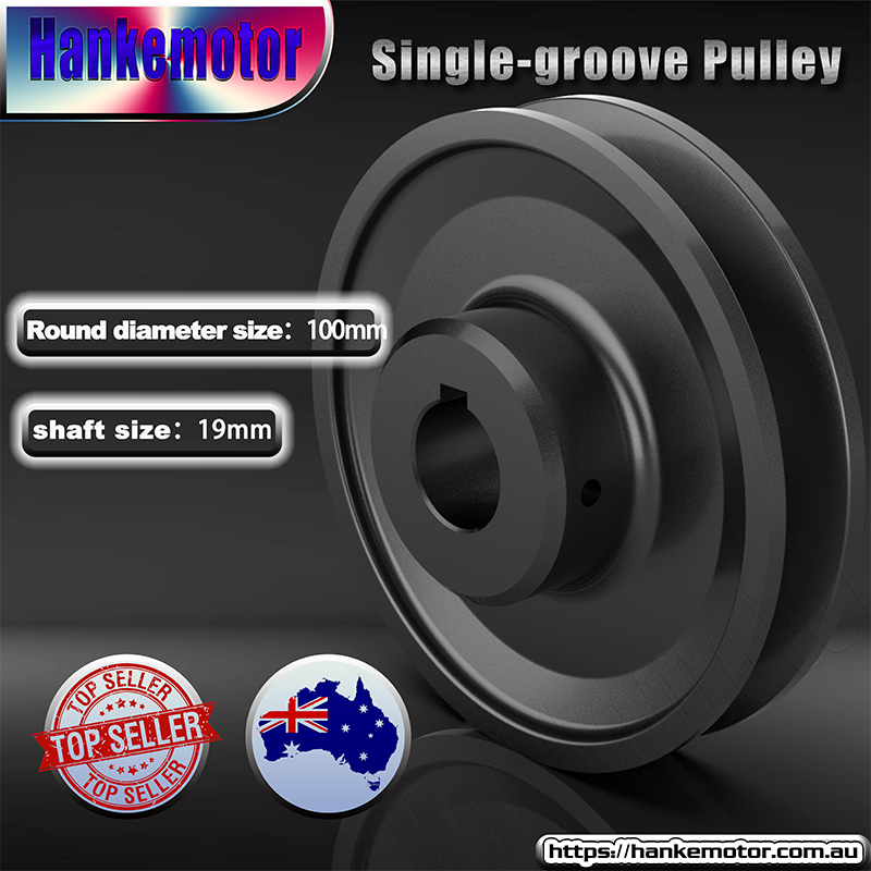 Cast Iron Single Groove Pulley 50mm shaft size 19mm Cast Iron Single Groove Pulley 50mm shaft size 19mm