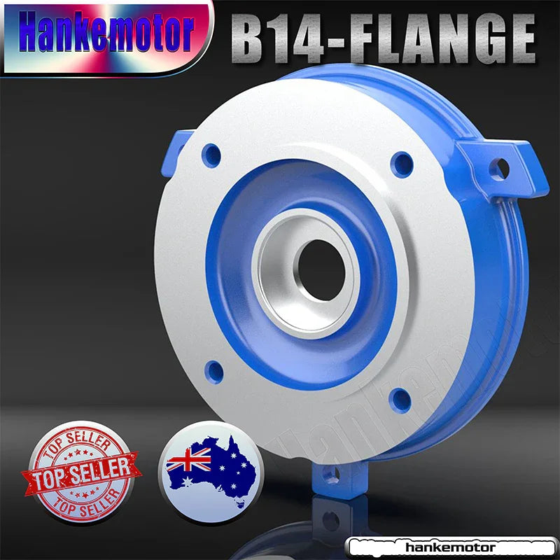 Electric motor 63 Frame B14A Flange shaft 11MM YX3 SERIES Three phase motor - Hankemotor - AU
