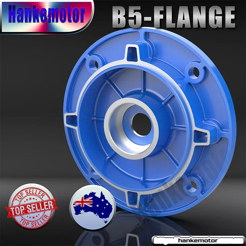 Electric motor 90 Frame B5 Flange ... | HankeMotor Australia