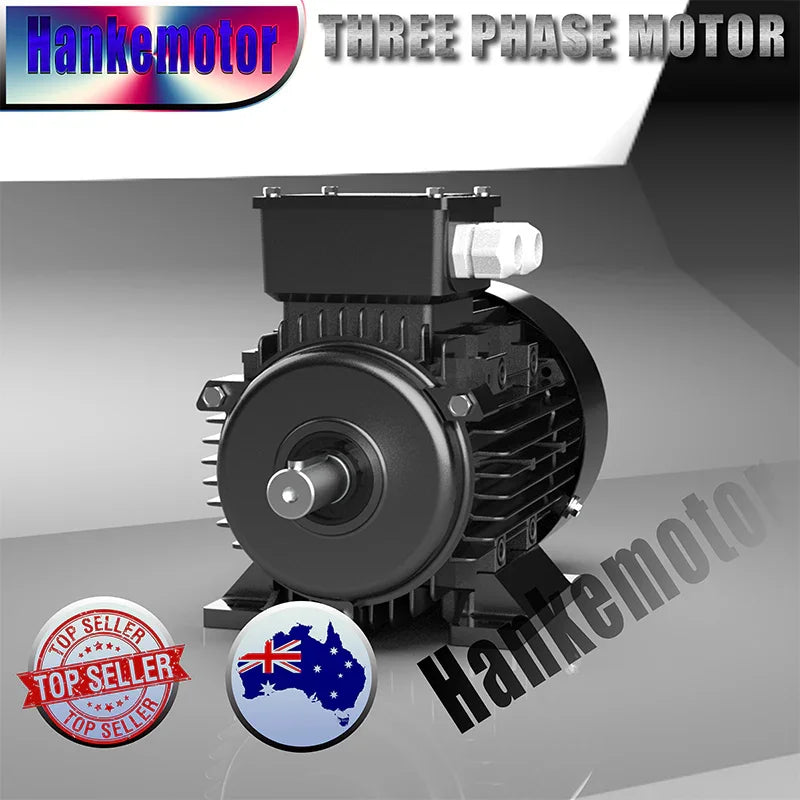 Brand-new 4poles 1400RPM 0.18kw 0.25HP shaft 11mm Electric motor 240/415V - Hankemotor - AU