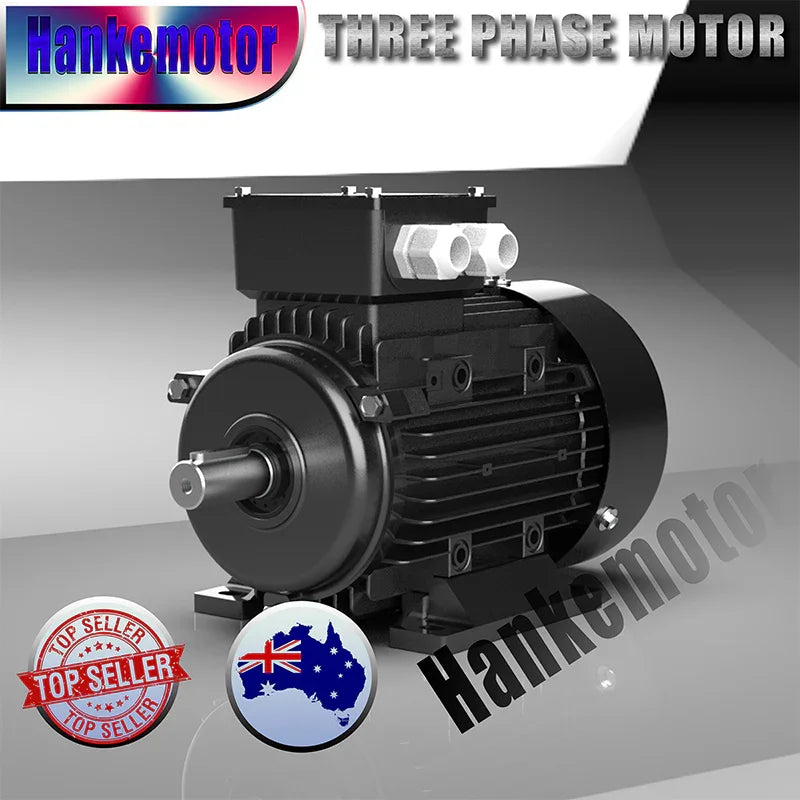 Brand-new 4poles 1400RPM 0.18kw 0.25HP shaft 11mm Electric motor 240/415V - Hankemotor - AU