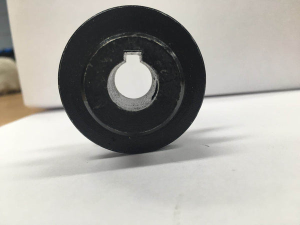 Double-Groove V-Belt Pulley - 100mm Diameter, 19mm Bore, For Air Compressor / Driven Wheel