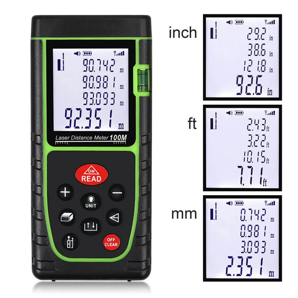 100M Laser Distance Meter builder ... | HankeMotor Australia
